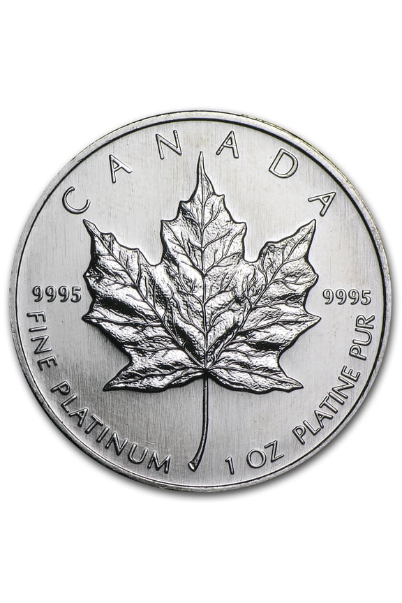 1996 Canada 1 oz Platinum Maple Leaf BU