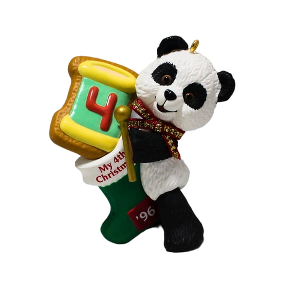 1996 Child's Fourth Christmas (Family) Hallmark Keepsake Christmas Tree Ornament - QX5781