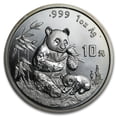 thumbnail image 1 of 1996 China 1 oz Silver Panda Small Date BU (Capsule only), 1 of 2
