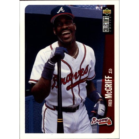 1996 Collector's Choice #45 Fred McGriff MLB Baseball Trading Card