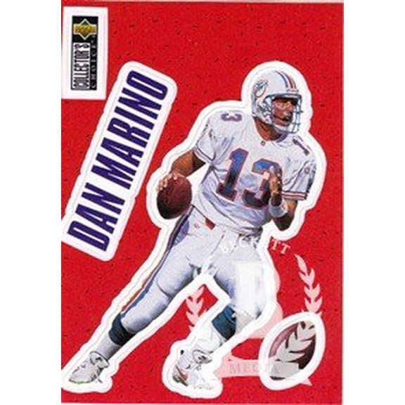 1996 Collector's Choice Stick-Ums #S1 Dan Marino NFL Football Trading Card