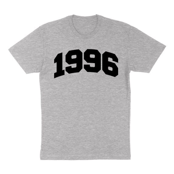 1996 College Style Shirt Unisex 4X-Large Grey