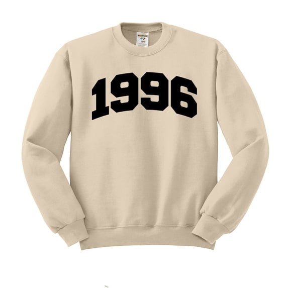 1996 College Style Sweatshirt Unisex 2X-Large Sand