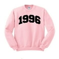 thumbnail image 1 of 1996 College Style Sweatshirt Unisex Large Pink, 1 of 5