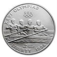 thumbnail image 1 of 1996-D Olympic Rowing $1 Silver Commem BU (w/Box & COA), 1 of 4