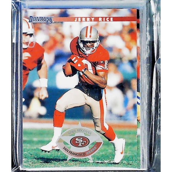 1996 Donruss Football San Francisco 49ers Team Set Terrell Owens RC Jerry Rice
