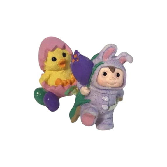 1996 Easter Parade (Easter) Hallmark Keepsake Christmas Tree Ornaments QSM8562