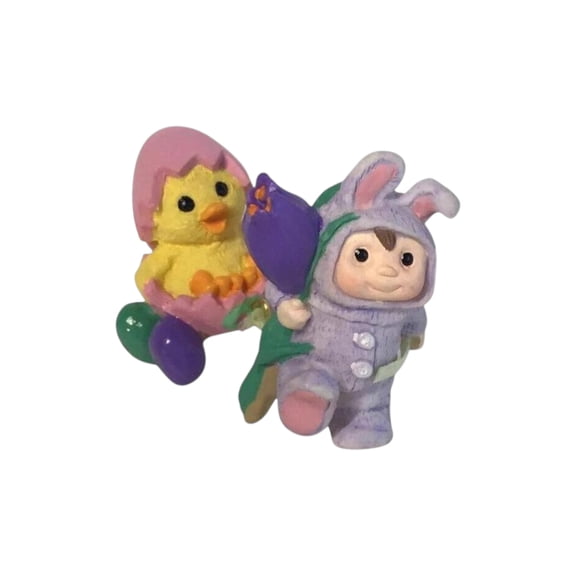 1996 Easter Parade (Easter) Hallmark Keepsake Christmas Tree Ornaments QSM8562