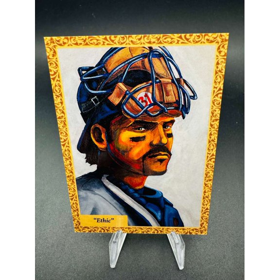 1996 Fleer Sports Illustrated Art of the Game Mike Piazza #3 of 8 AG Baseball Card Los Angeles Dodgers MLB Baseball Trading Card