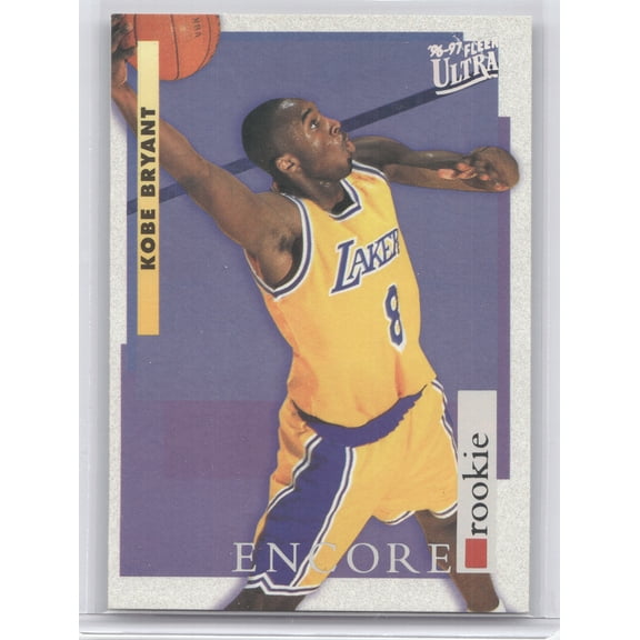 1996 Fleer Ultra Rookie Encore Kobe Bryant #266 Los Angeles Lakers Basketball Card