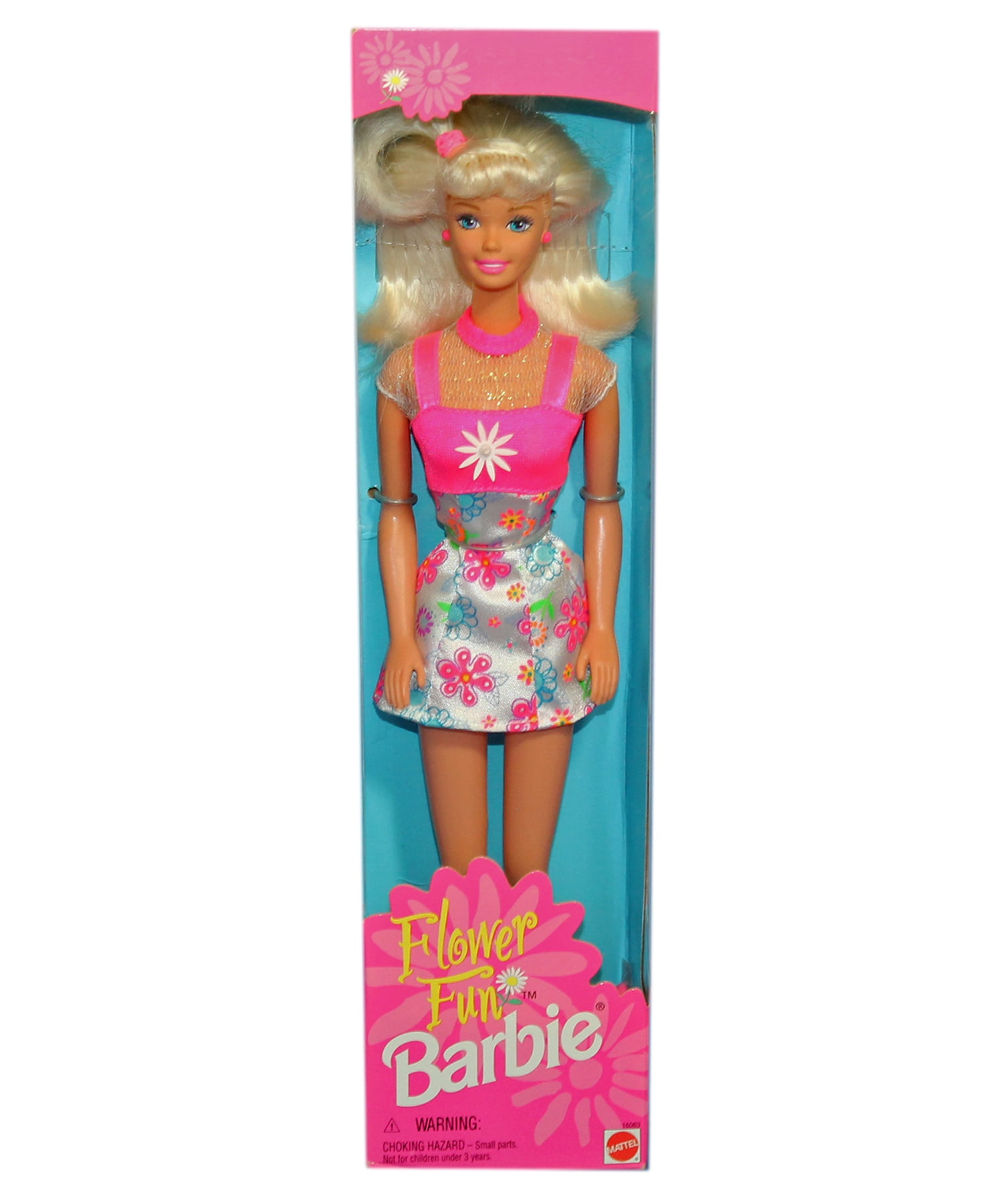1996 Flower Fun Barbie, NRFB, (16063) Mint Box - Walmart.com