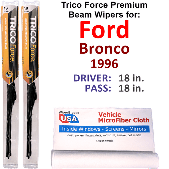 1996 Ford Bronco Performance Beam Wipers (Set of 2)