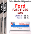 thumbnail image 1 of 1996 Ford F250 F-250 Wiper Blades (Set of 2), 1 of 3