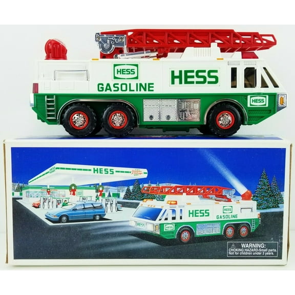1996 HESS Emergency Ladder Fire Truck by Hess
