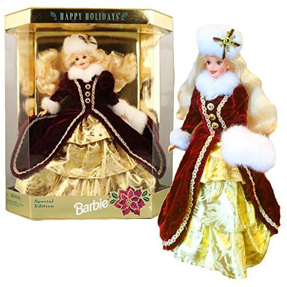値引きする Mattel Barbie Doll Collectible - Happy Holidays Christmas その他