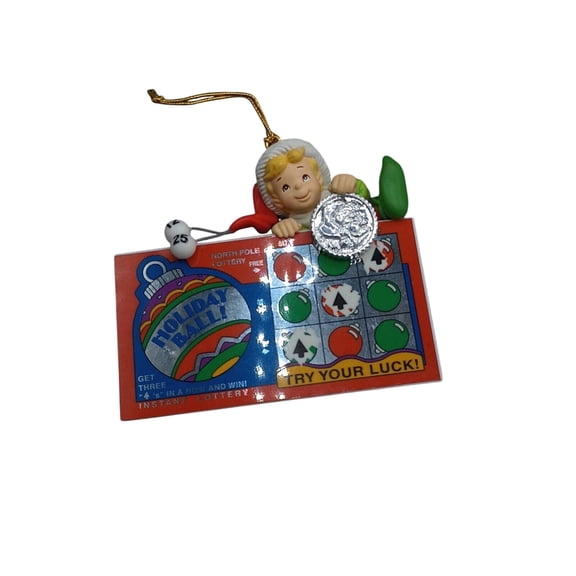 1996 Holiday Dreams of Green (Elf) Enesco Christmas Tree Ornament 173797