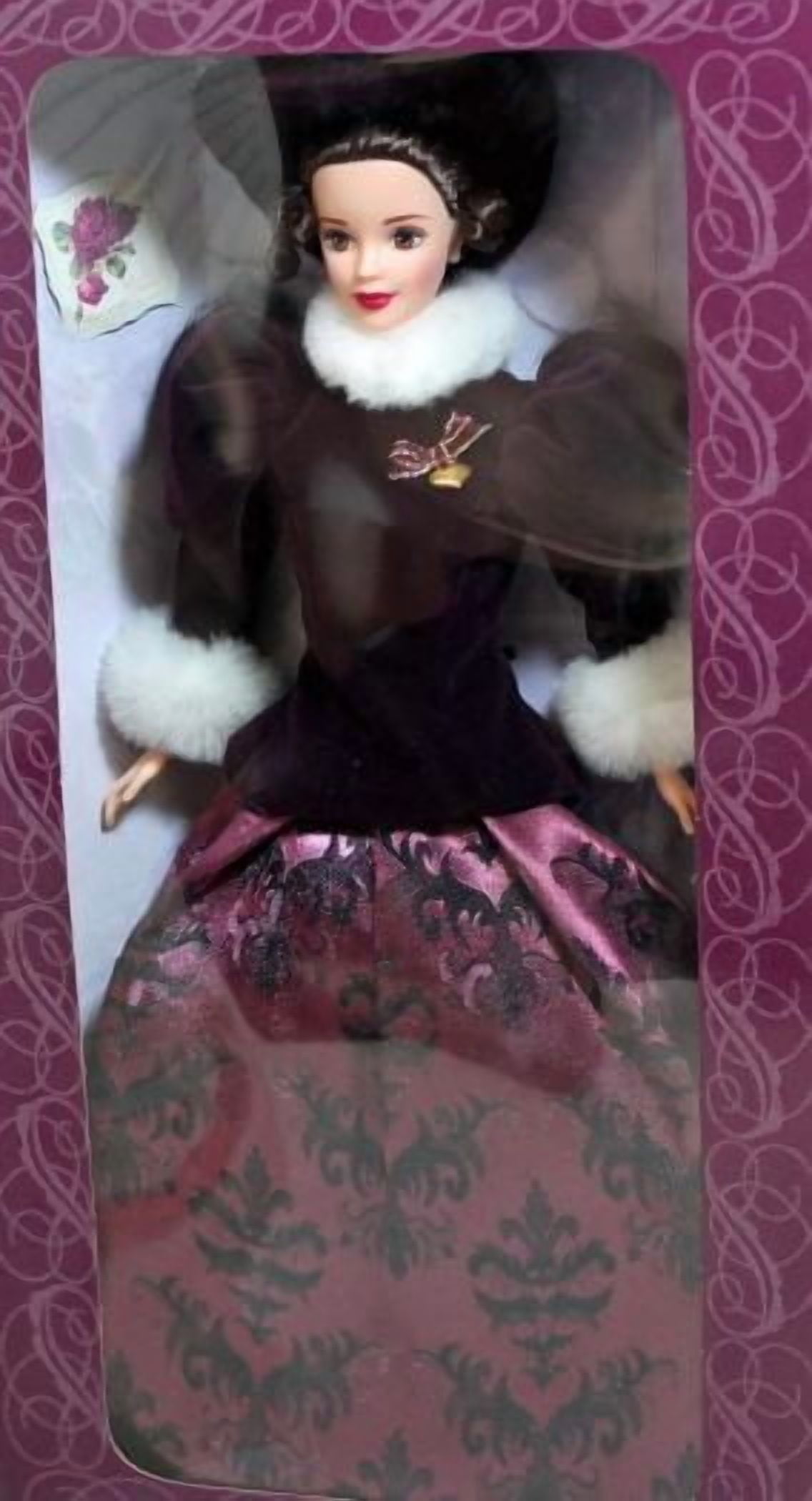 1996 Holiday Traditions Barbie Doll Holiday Homecoming Collector Series Hallmark