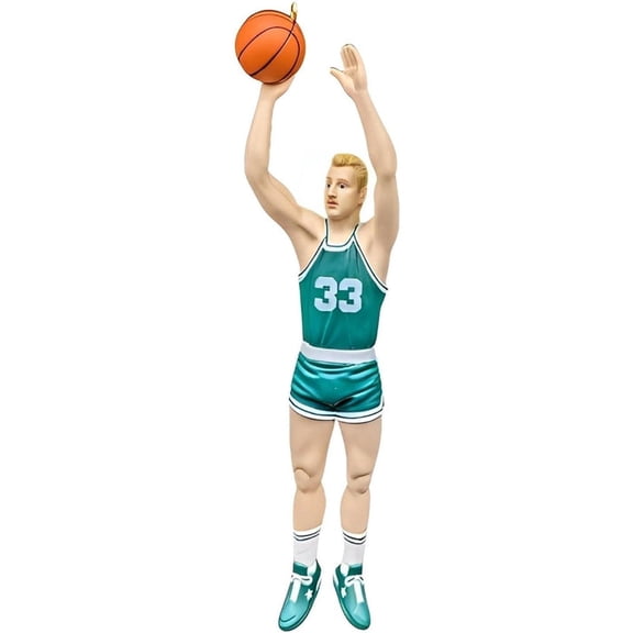 1996 Larry Bird Basketball (Hoop Stars) Hallmark Keepsake Christmas Tree Ornaments QXI5014