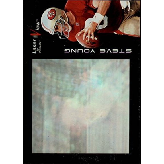 1996 Laser View #17 Steve Young NFL Football Trading Card