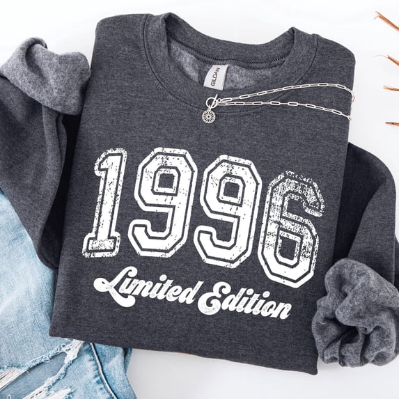 1996 Limited Edition Crewneck Sweatshirt: Vintage 90S Birthday Sweatshirt All Size S-5XL