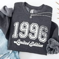 thumbnail image 1 of 1996 Limited Edition Crewneck Sweatshirt: Vintage 90S Birthday Tshirt All Size S-5XL, 1 of 5
