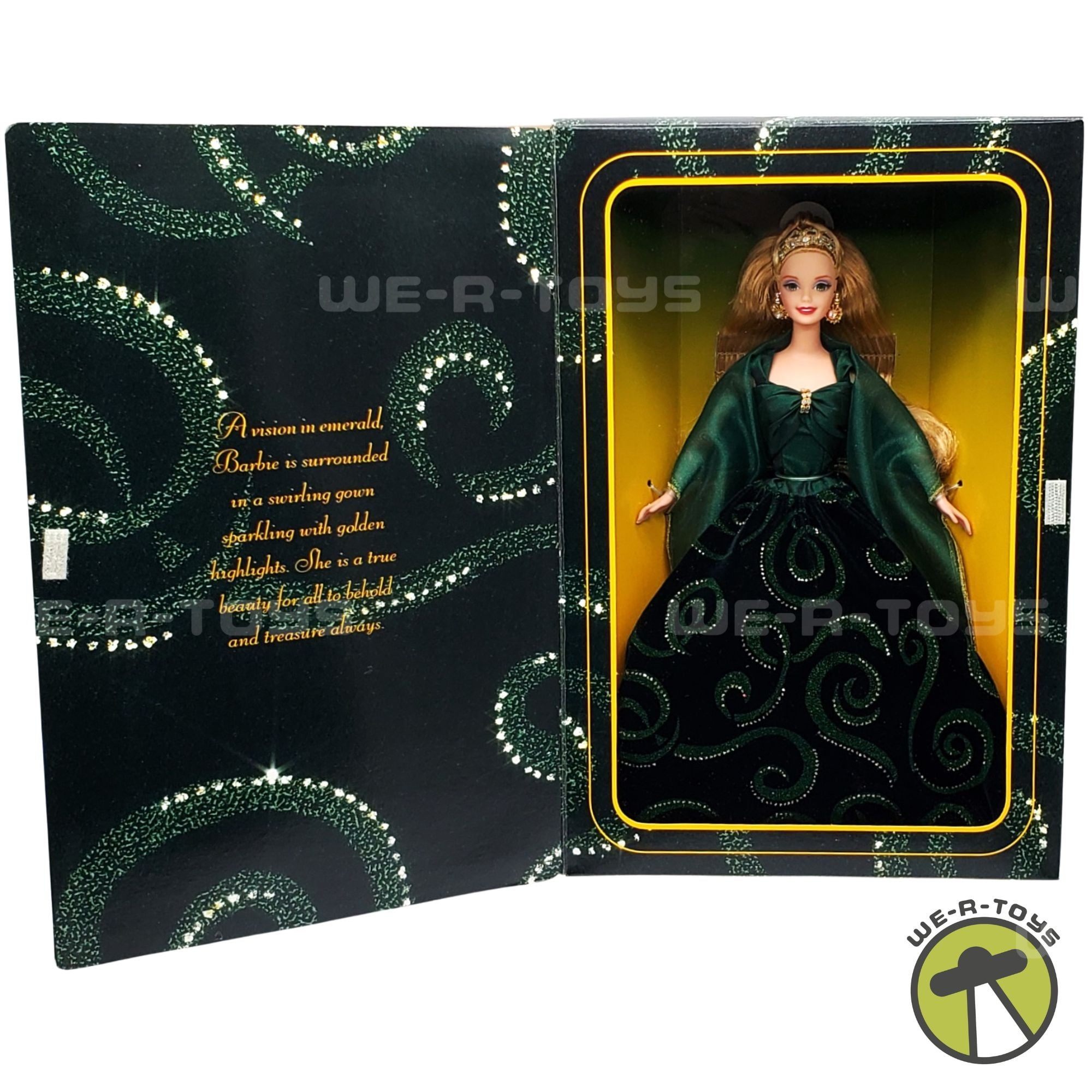 1996 Limited Edition Emerald Enchantment Blonde Barbie Doll