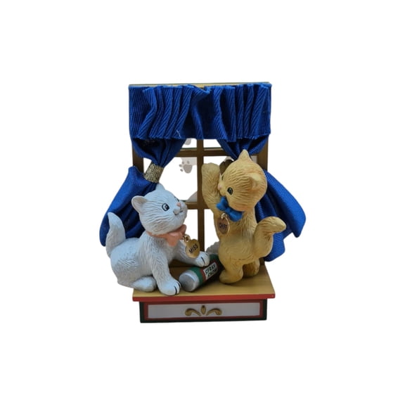 1996 Merry Mischief Makers Kittens Merry Mischief Makers Carlton Cards Christmas Tree Ornament CXOR-054P