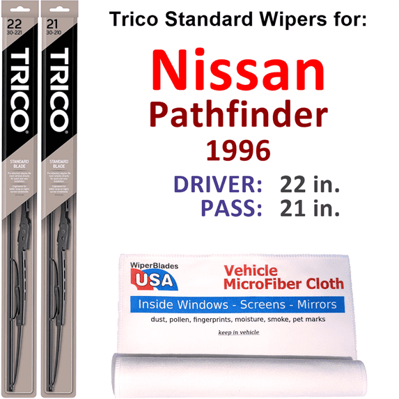 1996 Nissan Pathfinder Wiper Blades (Set of 2)