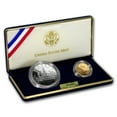 thumbnail image 1 of 1996-P 2-Coin Commem Smithsonian Anniv Prf Set (w/Box & COA), 1 of 4