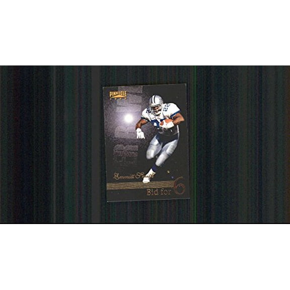 1996 Pinnacle #184 Emmitt Smith BF6 NFL Football Trading Card