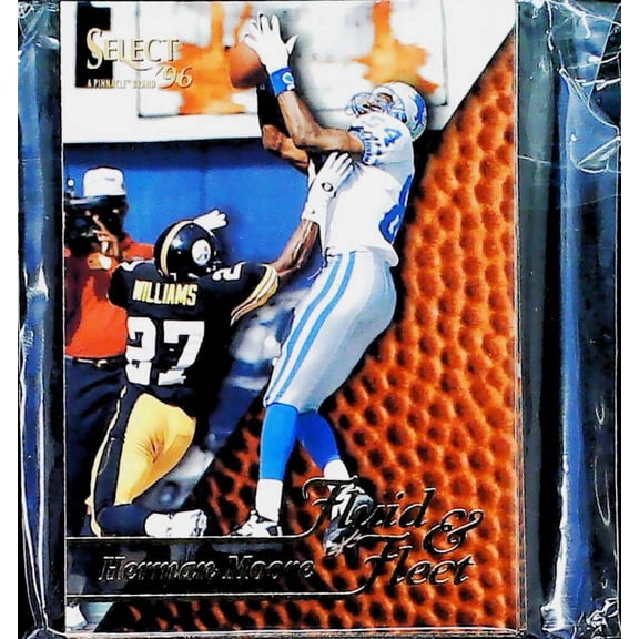1996 Pinnacle Select Football Detroit Lions Team Set 7 Cards Barry Sanders (2 Diff)