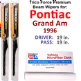 thumbnail image 1 of 1996 Pontiac Grand Am Performance Beam Wipers (Set of 2), 1 of 3