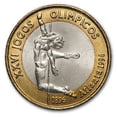 thumbnail image 1 of 1996 Portugal Bimetal 200 Escudos Atlanta High Jumper BU, 1 of 2