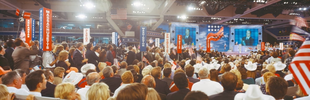 1996 Republican National Convention San Diego California Canvas Art - Panoramic Images (36 x 12)