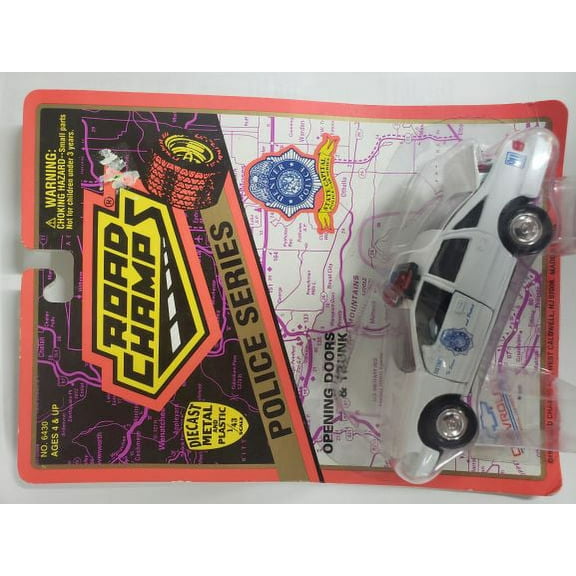 1996 Road Champs Police Series 1/43 Scale Emergency Vehicle Replica - Denver, Colorado Police