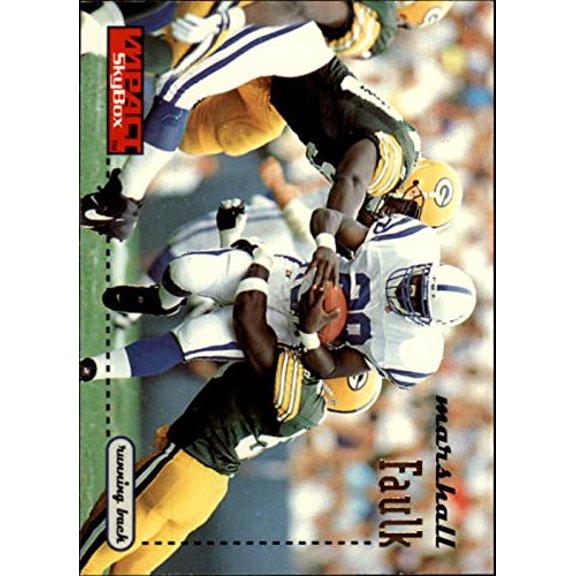 1996 SkyBox Impact #61 Marshall Faulk NFL Football Trading Card