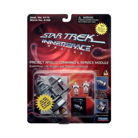 1996 Star Trek Innerspace Series Project Apollo Command & Service Module Mini Playset 6169