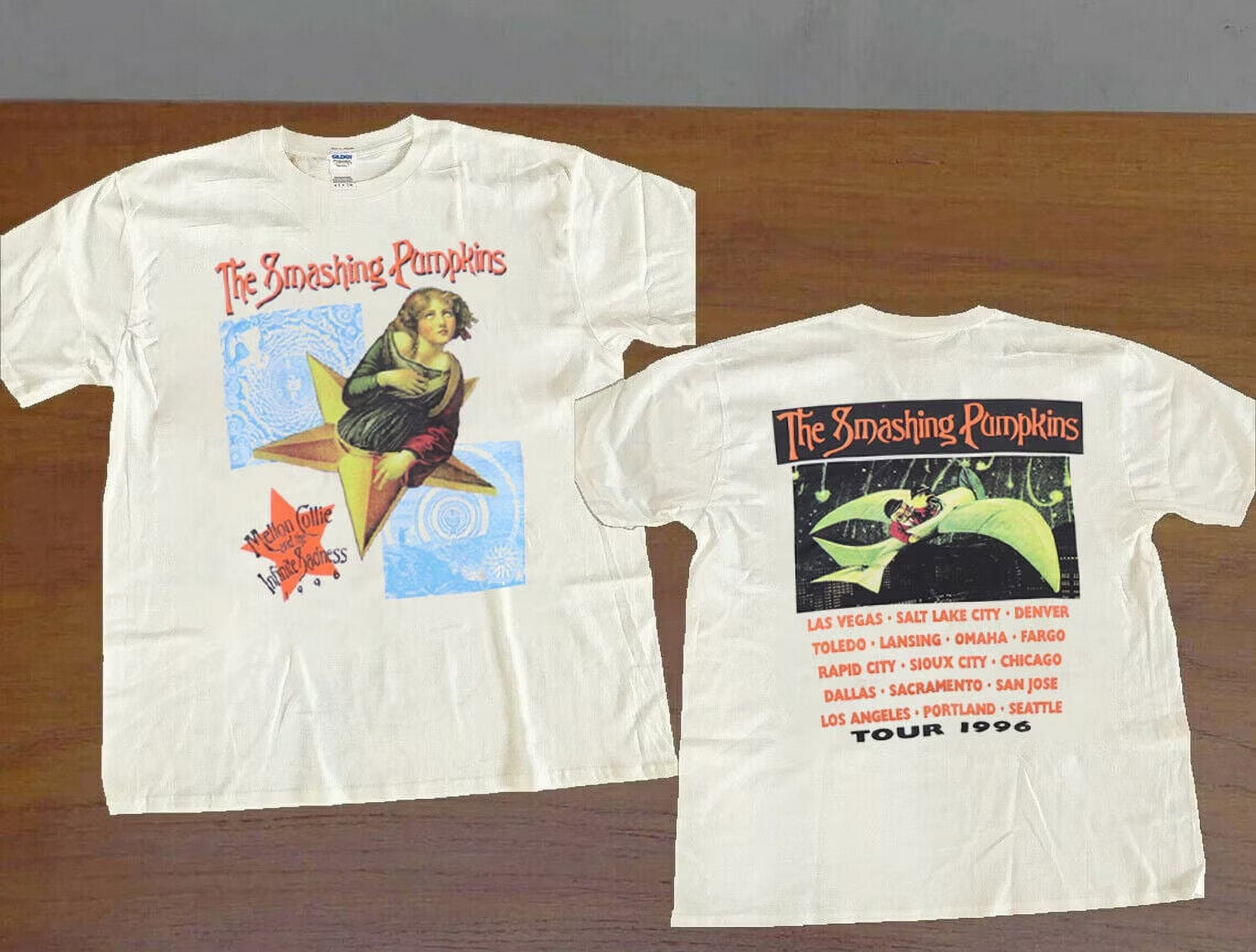 1996 The Smashing Pumpkins Mellon Collie And The Infinite Sadness Tour T shirt