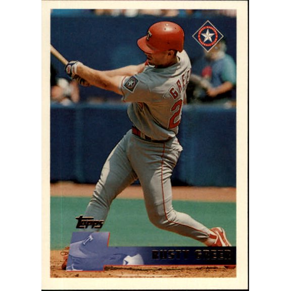 1996 Topps #87 Rusty Greer MLB Baseball Trading Card