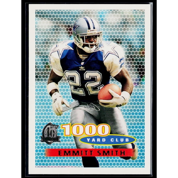 1996 Topps Emmitt Smith Dallas Cowboys #121 Football Card