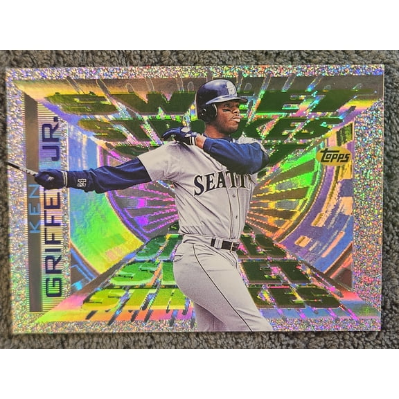 1996 Topps Sweet Strokes Ken Griffey Jr. #SS6 Refractor