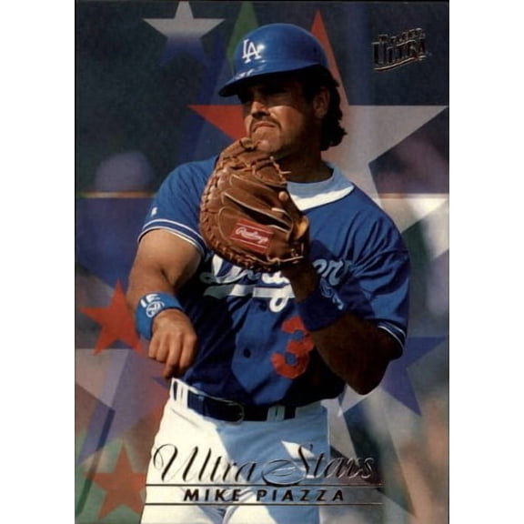 1996 Ultra #587 Mike Piazza STA MLB Baseball Trading Card