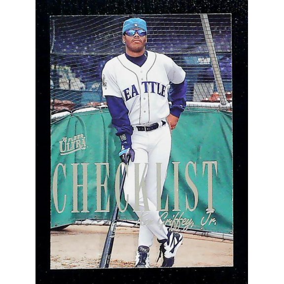 1996 Ultra Checklists #A4 Ken Griffey Jr. MLB Baseball Trading Card