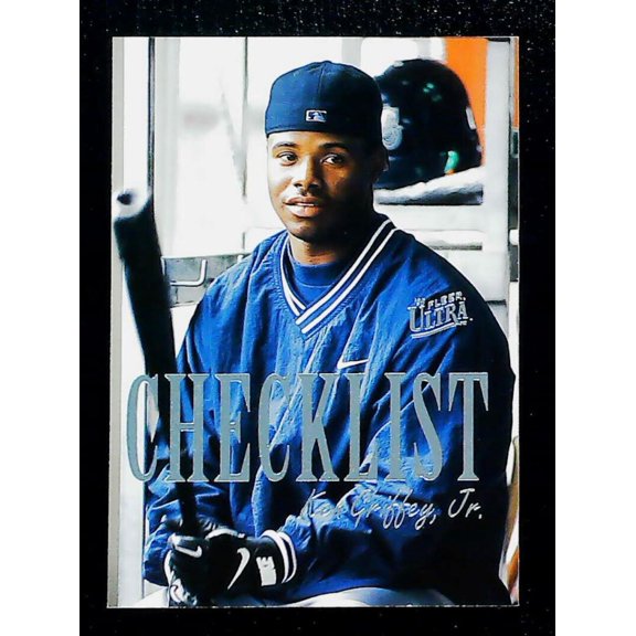 1996 Ultra Checklists #B3 Ken Griffey Jr. MLB Baseball Trading Card