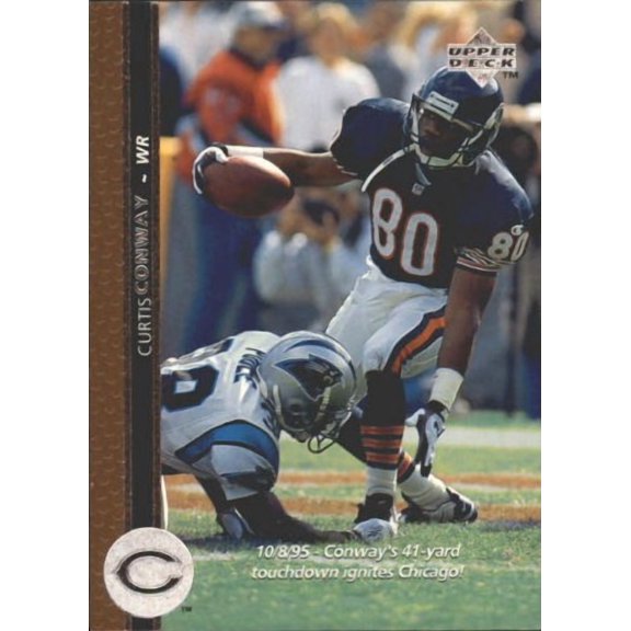 1996 Upper Deck #66 Curtis Conway NFL Football Trading Card