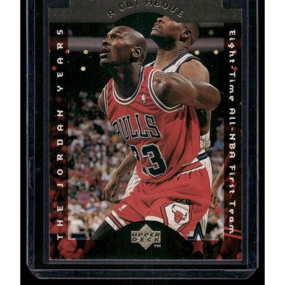 1996 Upper Deck A Cut Above Michael Jordan Chicago Bulls #CA3 Basketball Card