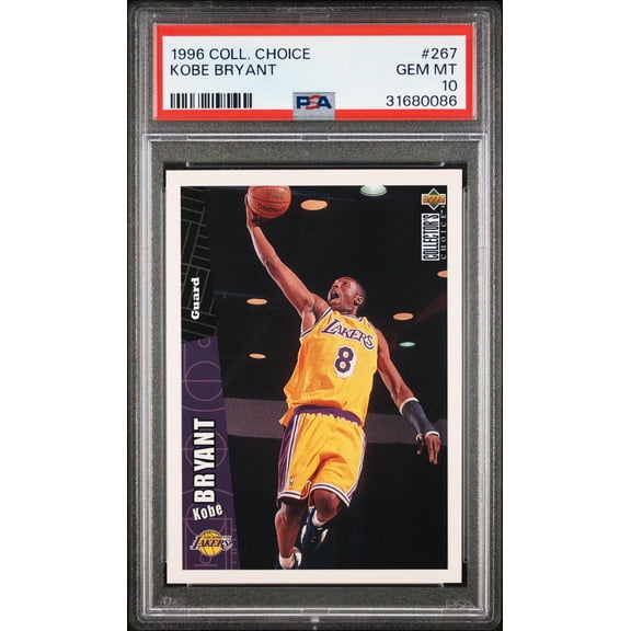 1996 Upper Deck Collector's Choice Kobe Bryant #267 PSA 10