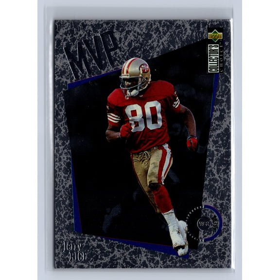 1996 Upper Deck Collector's Choice MVP Jerry Rice San Francisco 49ers #M42 Football Card