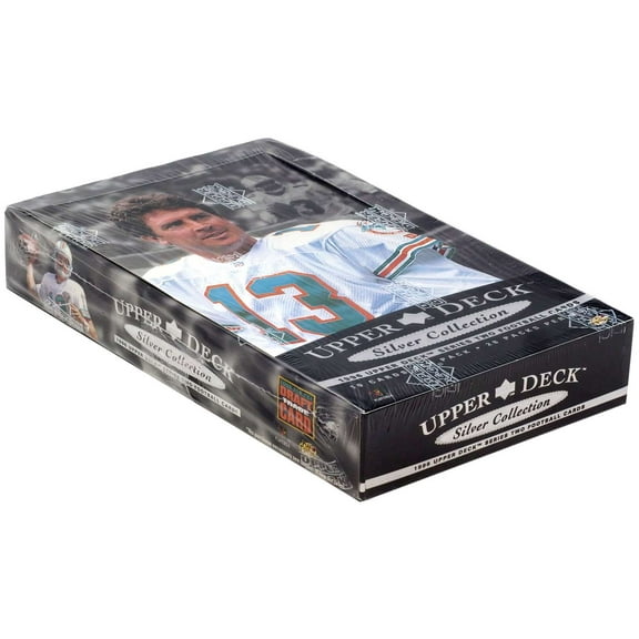 NFL Upper Deck 1996 Silver Collection Series 2 Football Trading Card HOBBY Box (28 Packs)