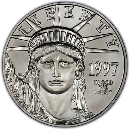 1997 1 oz $100 Platinum American Eagle .9995 Fine Coin BU
